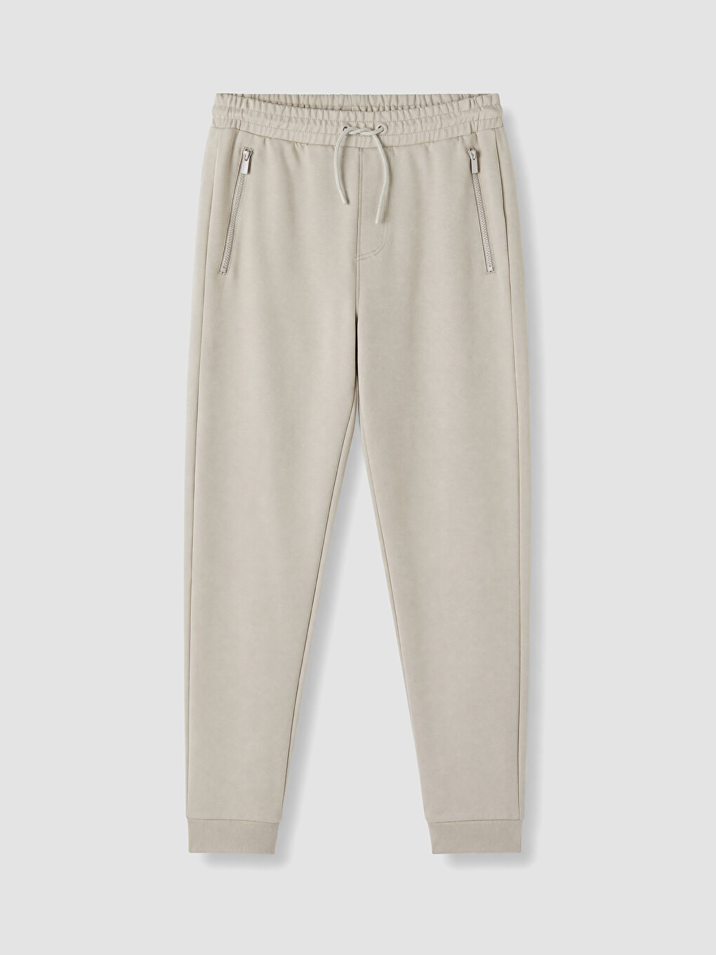 Bej Regular Fit Erkek Jogger Eşofman Altı-4