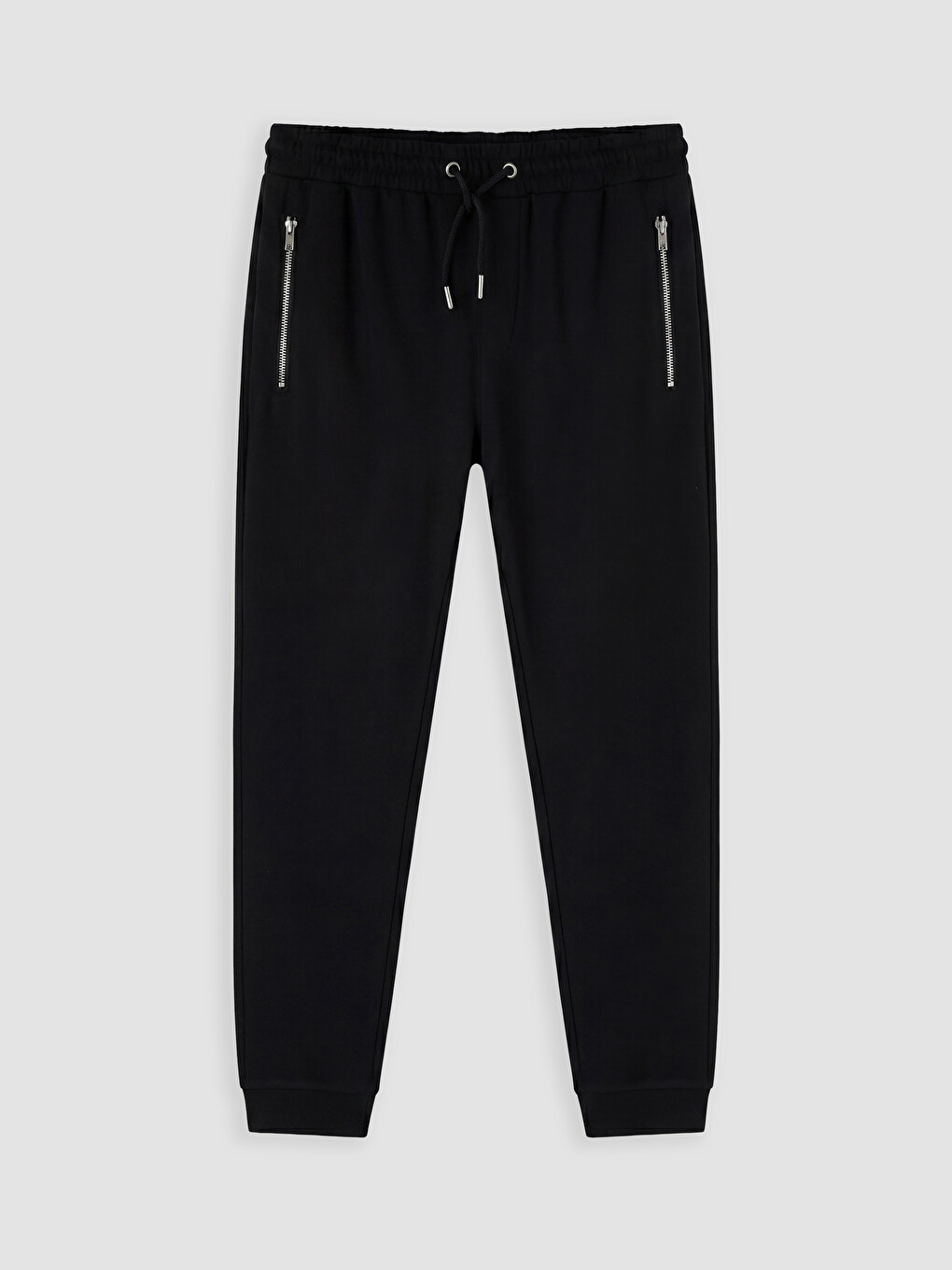 Siyah Regular Fit Erkek Jogger Eşofman Altı-4