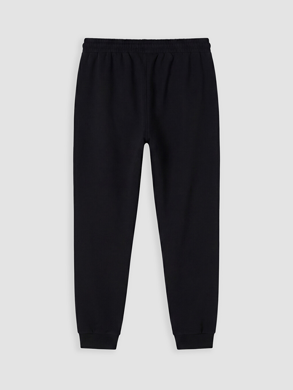 Siyah Regular Fit Erkek Jogger Eşofman Altı-5