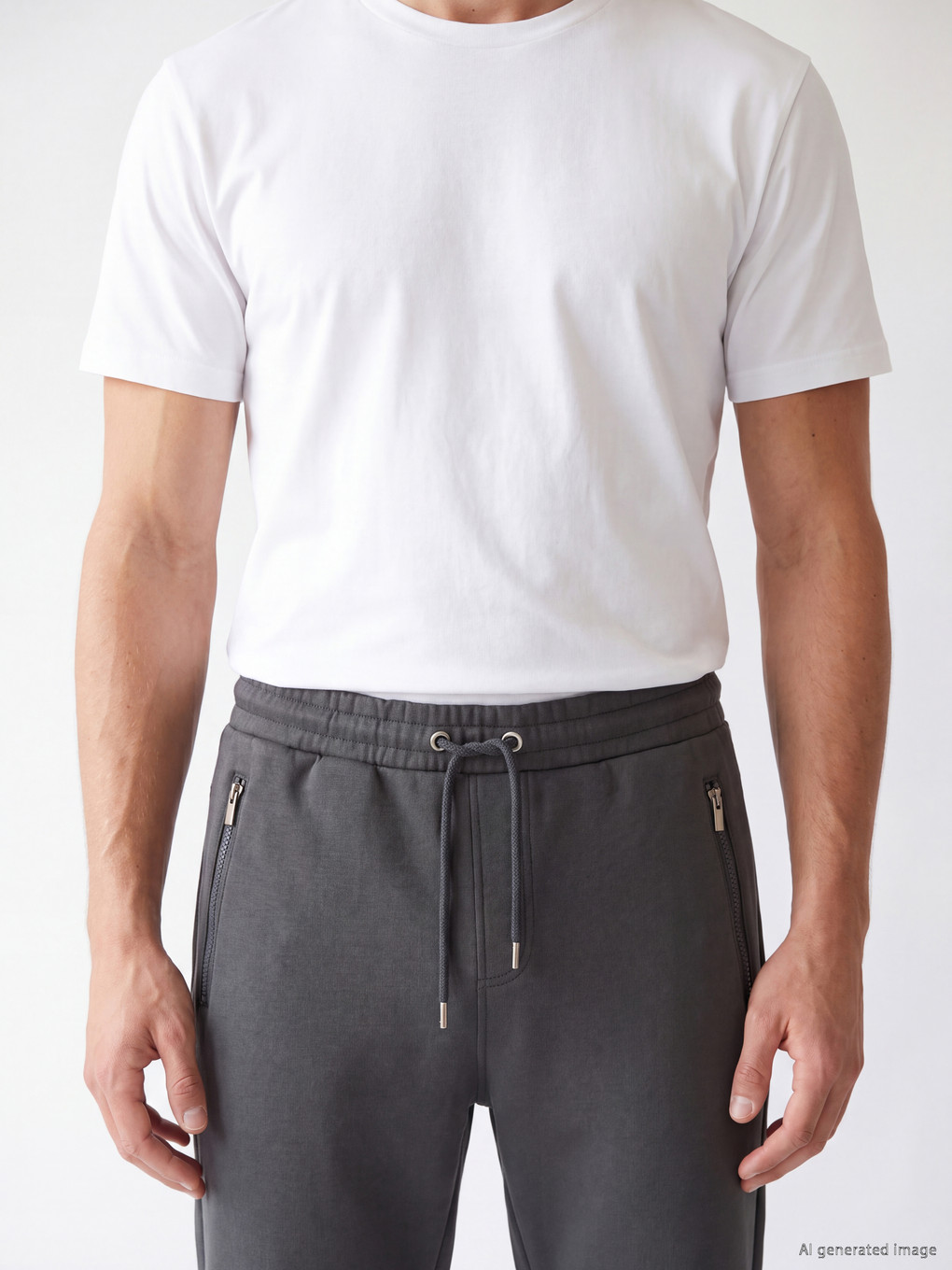 Κανονική Εφαρμογή Φούτερ Joggers Για Άνδρες-1