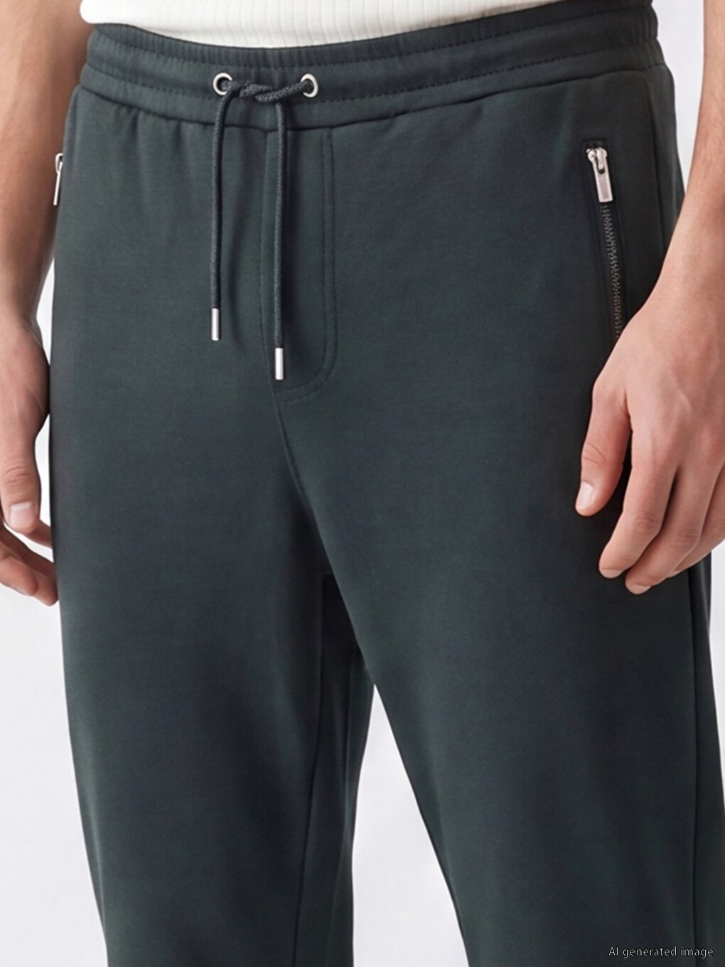 Petrol Regular Fit Erkek Jogger Eşofman Altı-2