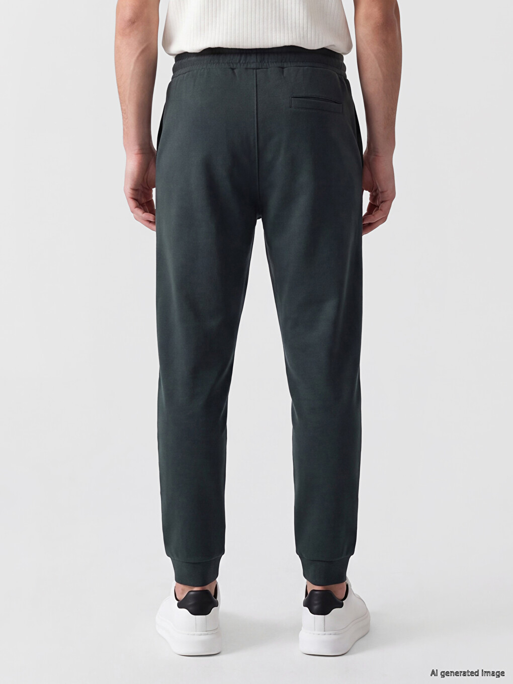 Petrol Regular Fit Erkek Jogger Eşofman Altı-3