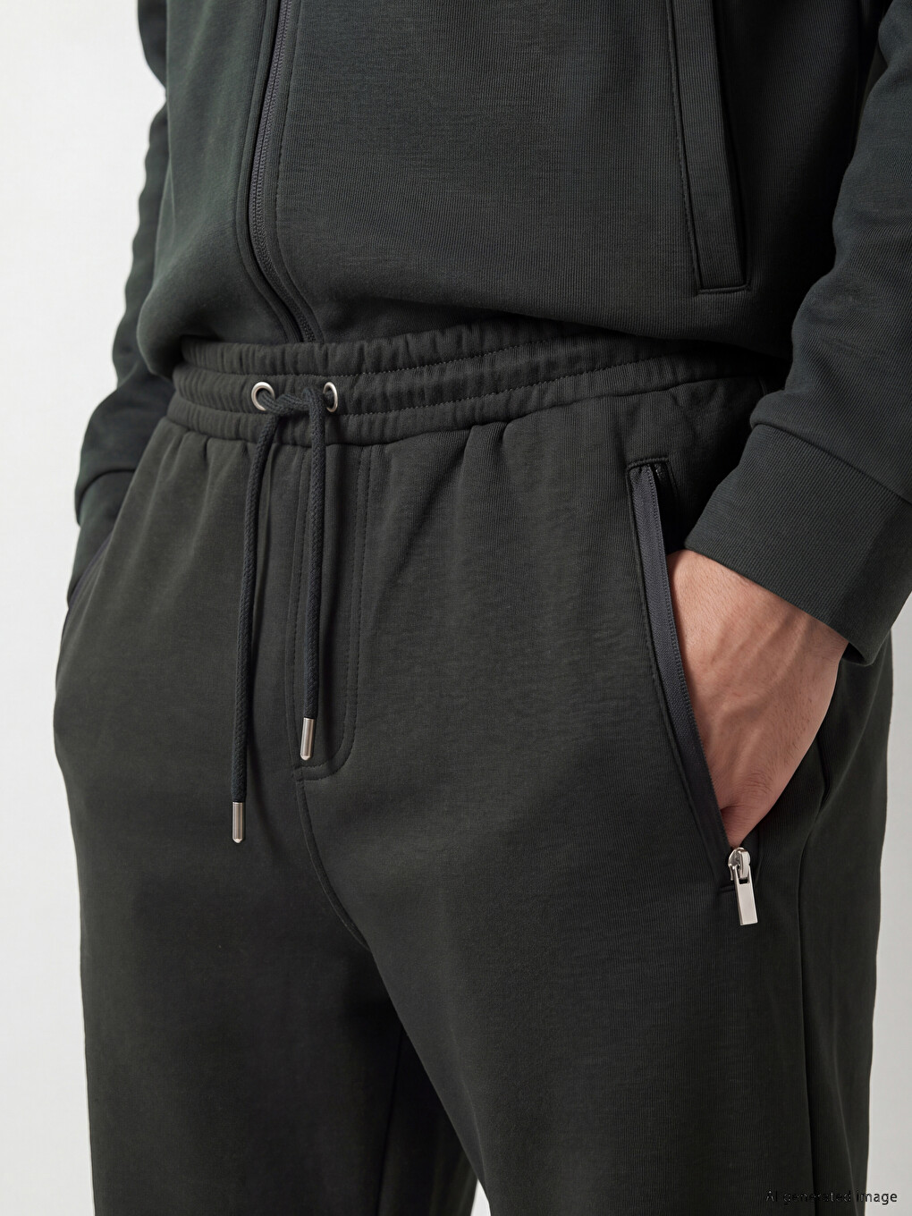 Pantalon De Survêtement Homme Coupe Régulière-2