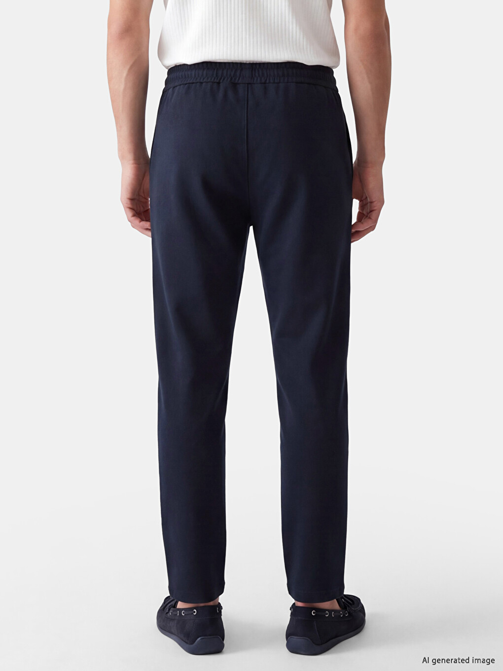Lacivert Regular Fit Erkek Eşofman Altı-2