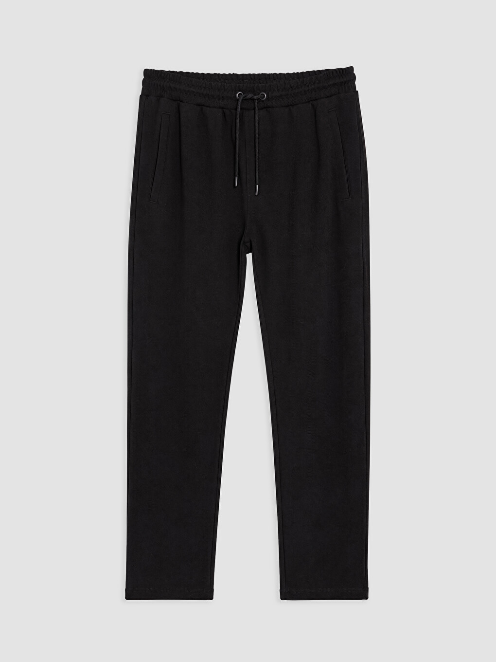 Siyah Regular Fit Erkek Eşofman Altı-3