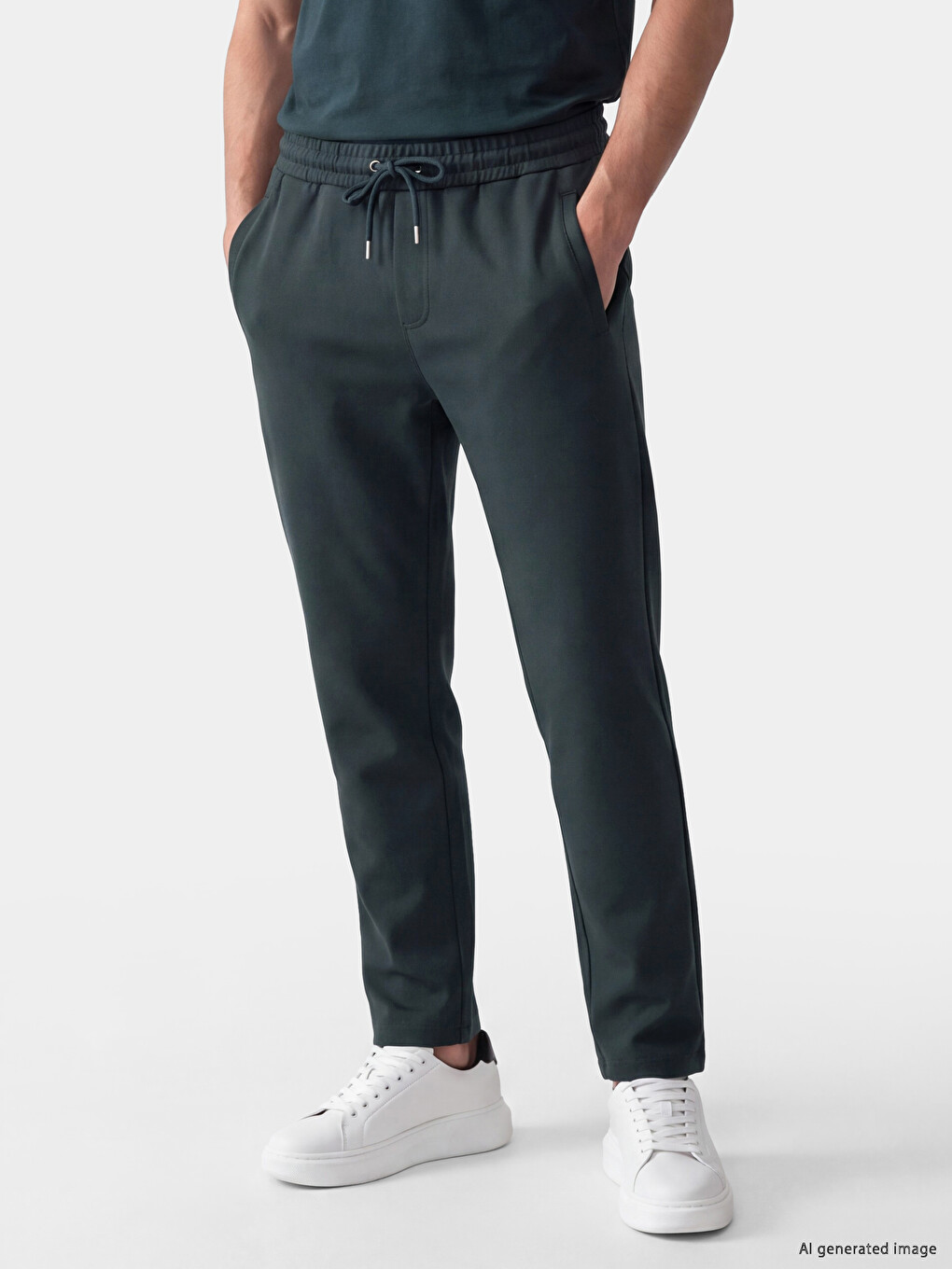 Regular Fit Men's Sweatpants-1