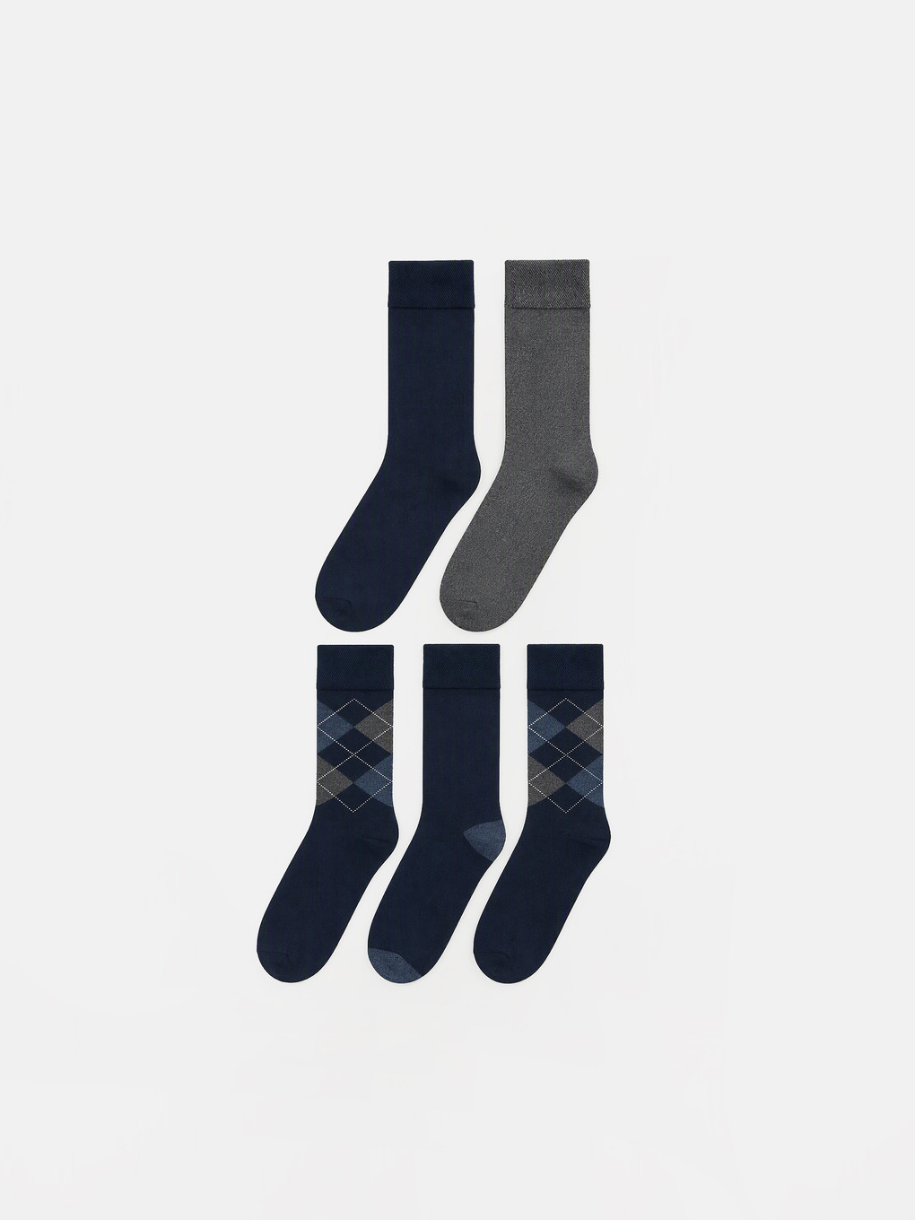 Мужские Носки До Щиколотки, Набор Из 7
