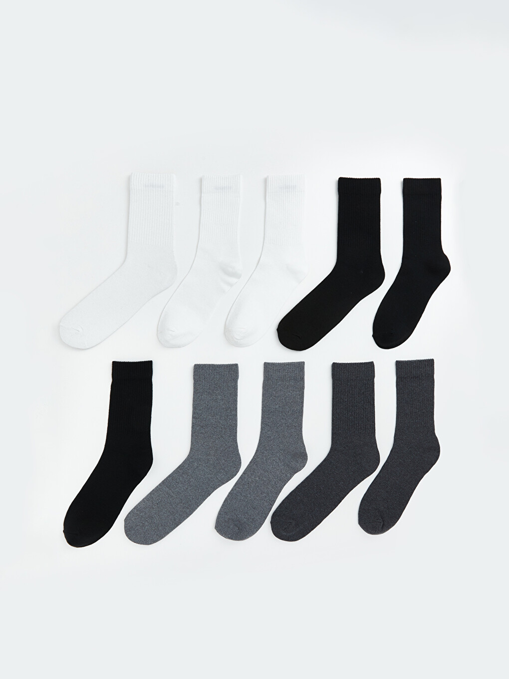 Karışık Erkek Soket Çorap 10'lu Paket