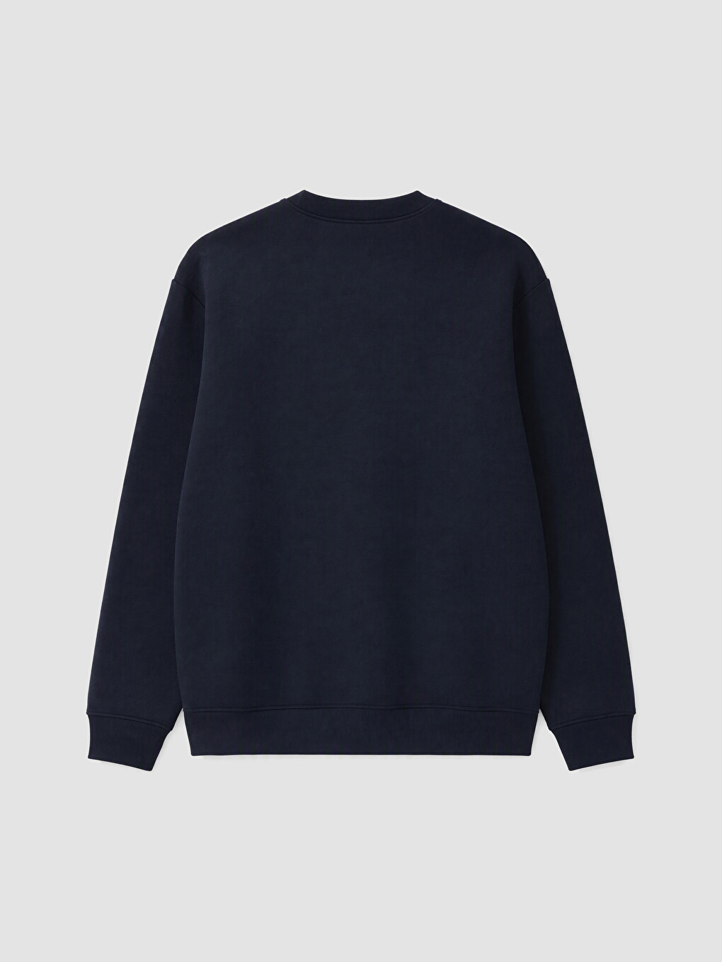 Man Navy Sweatshirt-2