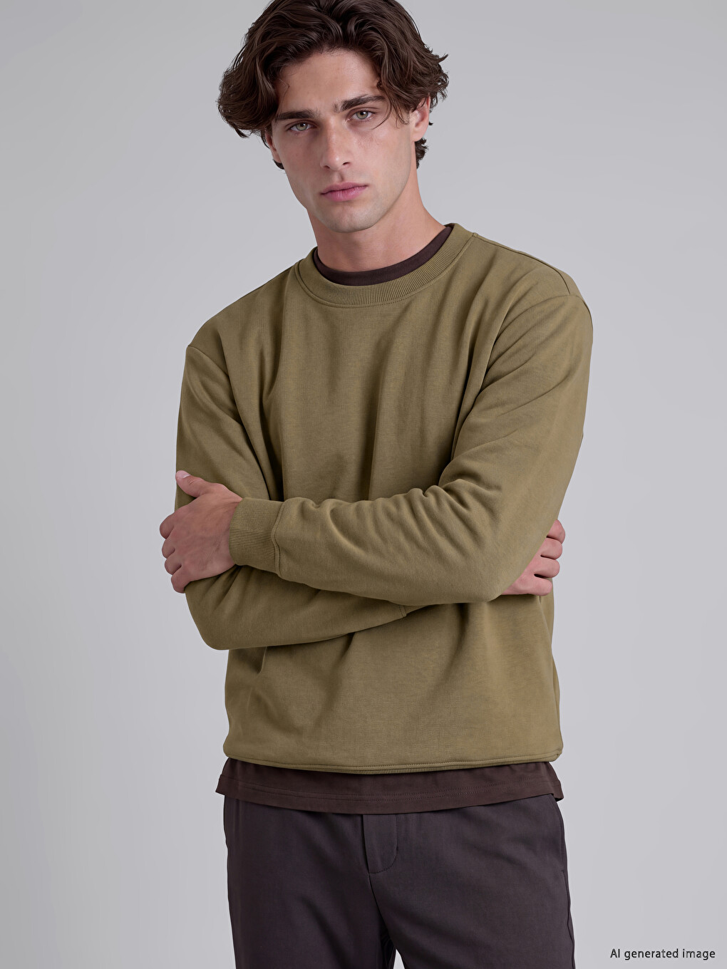 Crew Neck Men's Sweatshirt