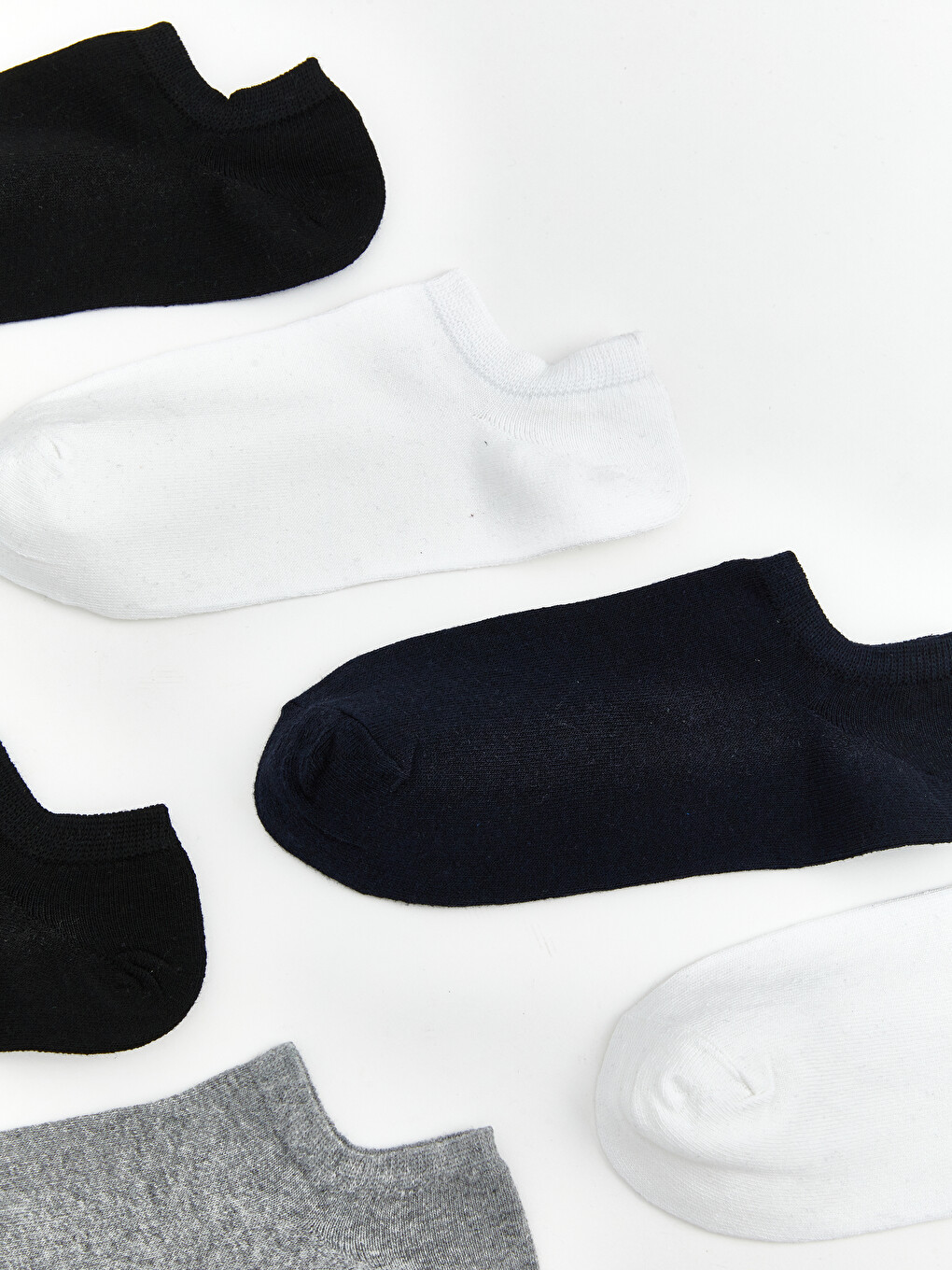 Karışık Erkek Sneaker Çorap 7'li Paket-1