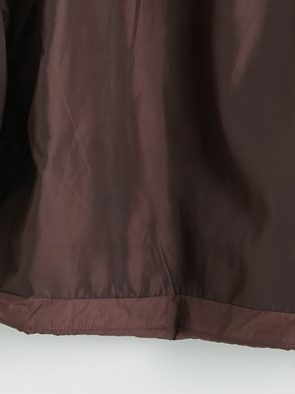 Bordo Ceket Yaka Kadın Şişme Mont-8