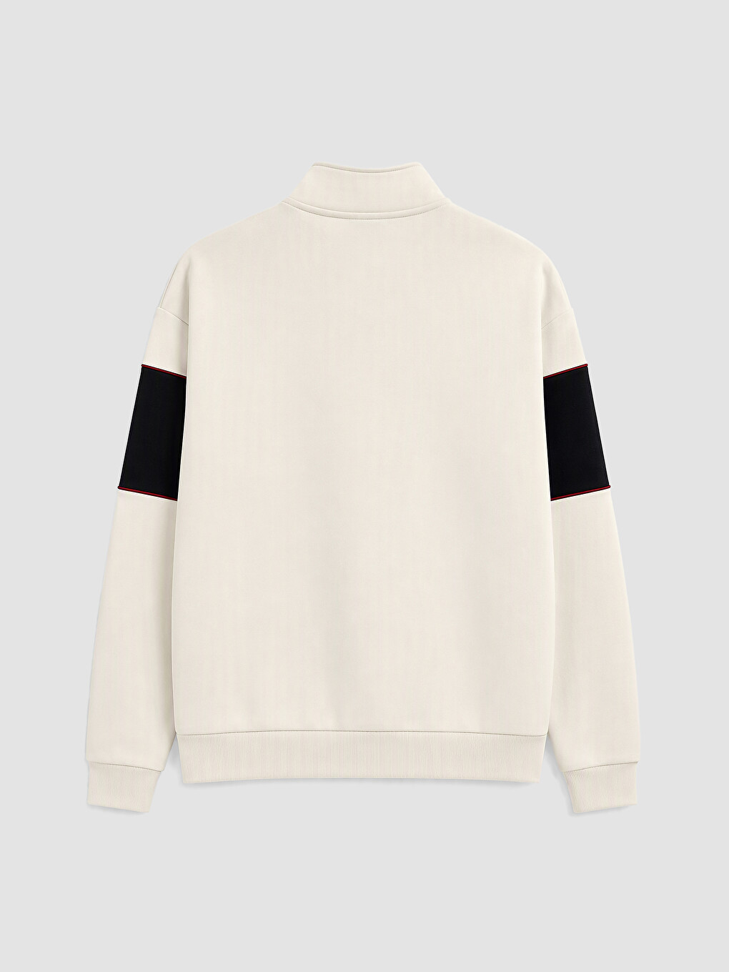 Sweat-shirt Épais À Col Montant Pour Homme-1