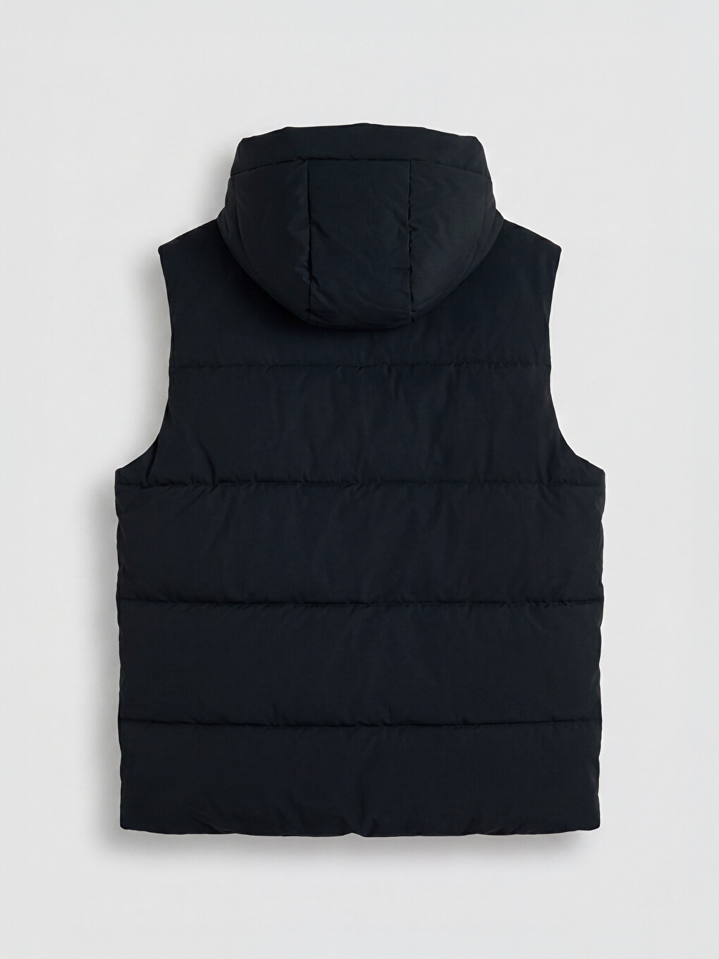 Vestă Matlasată Bărbătească Cu Glugă Regular Fit Basic-5