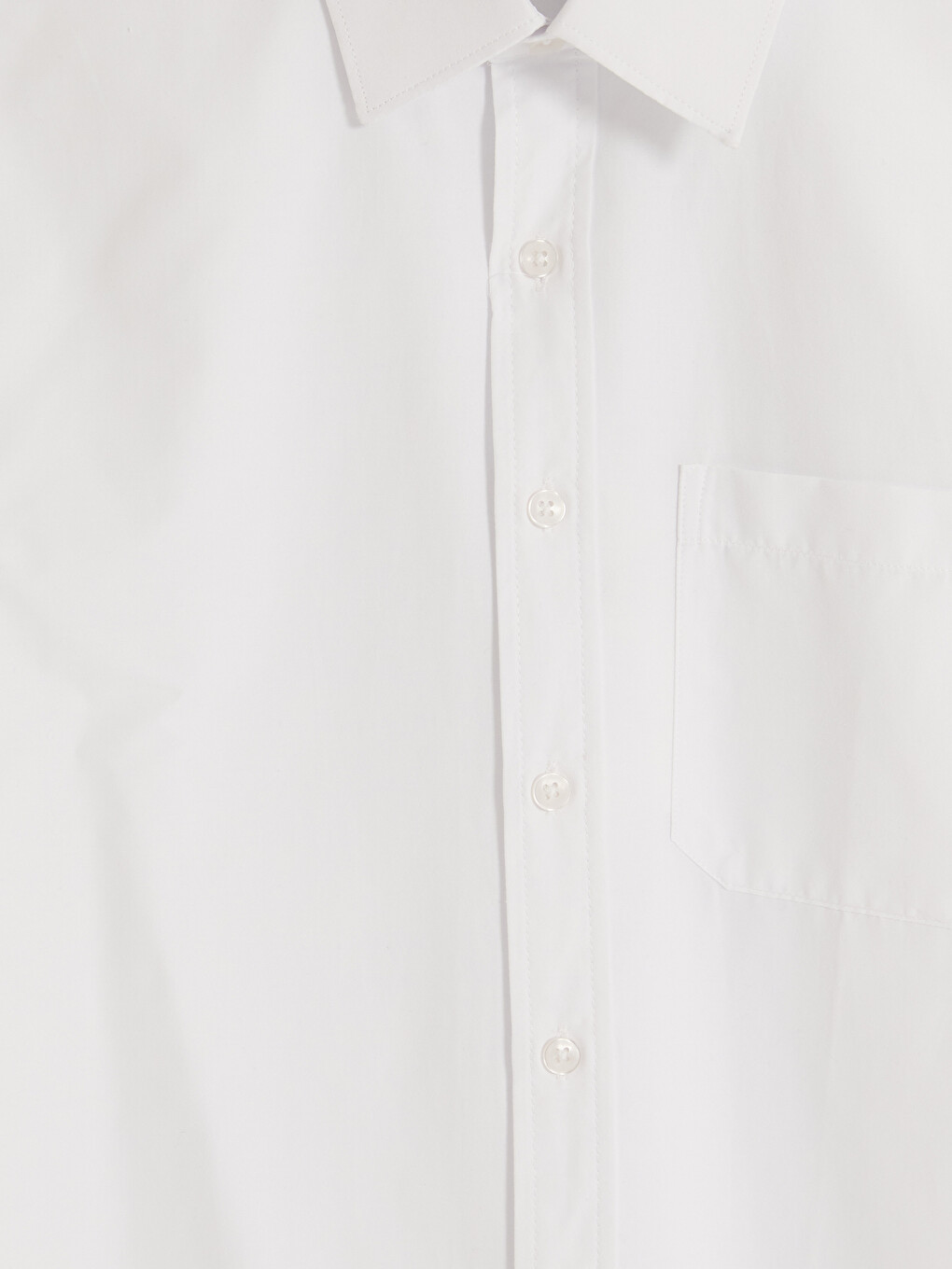 Regular Fit Poplin Men's Shirt-2