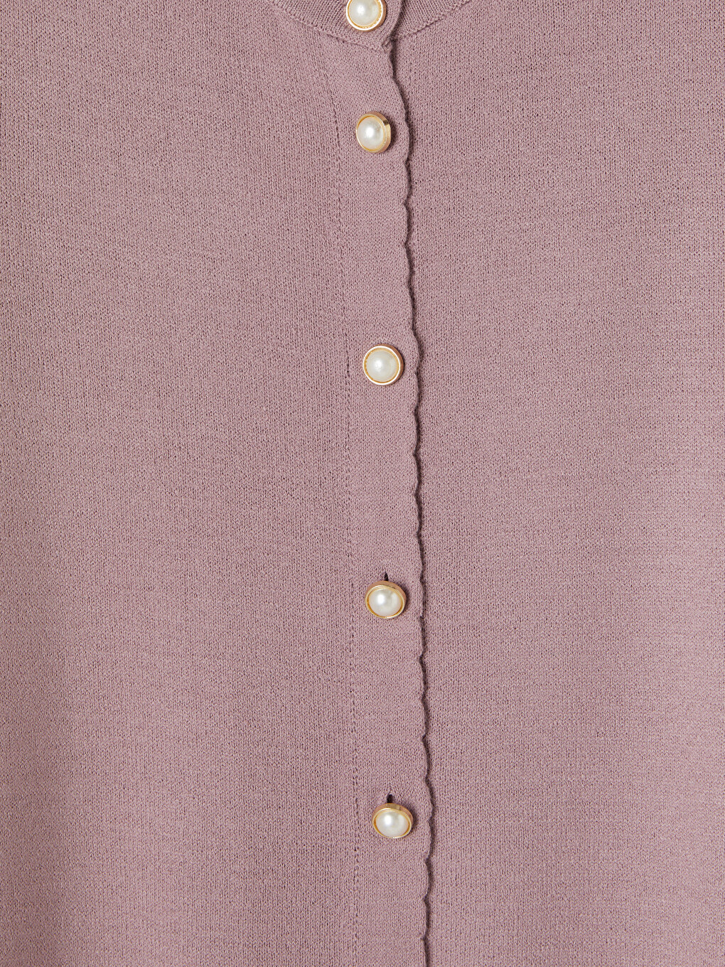 Crew Neck Women's Knitwear Cardigan-2