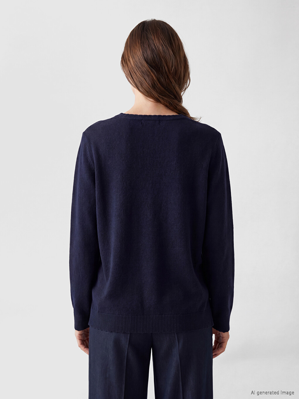 Cardigan Marine Femme-3