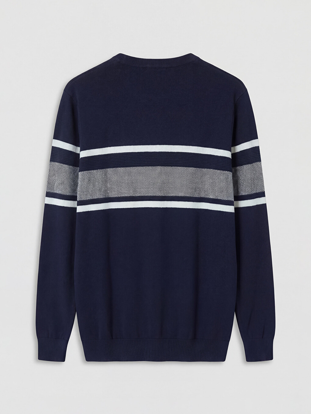 Man Navy Sweater-5