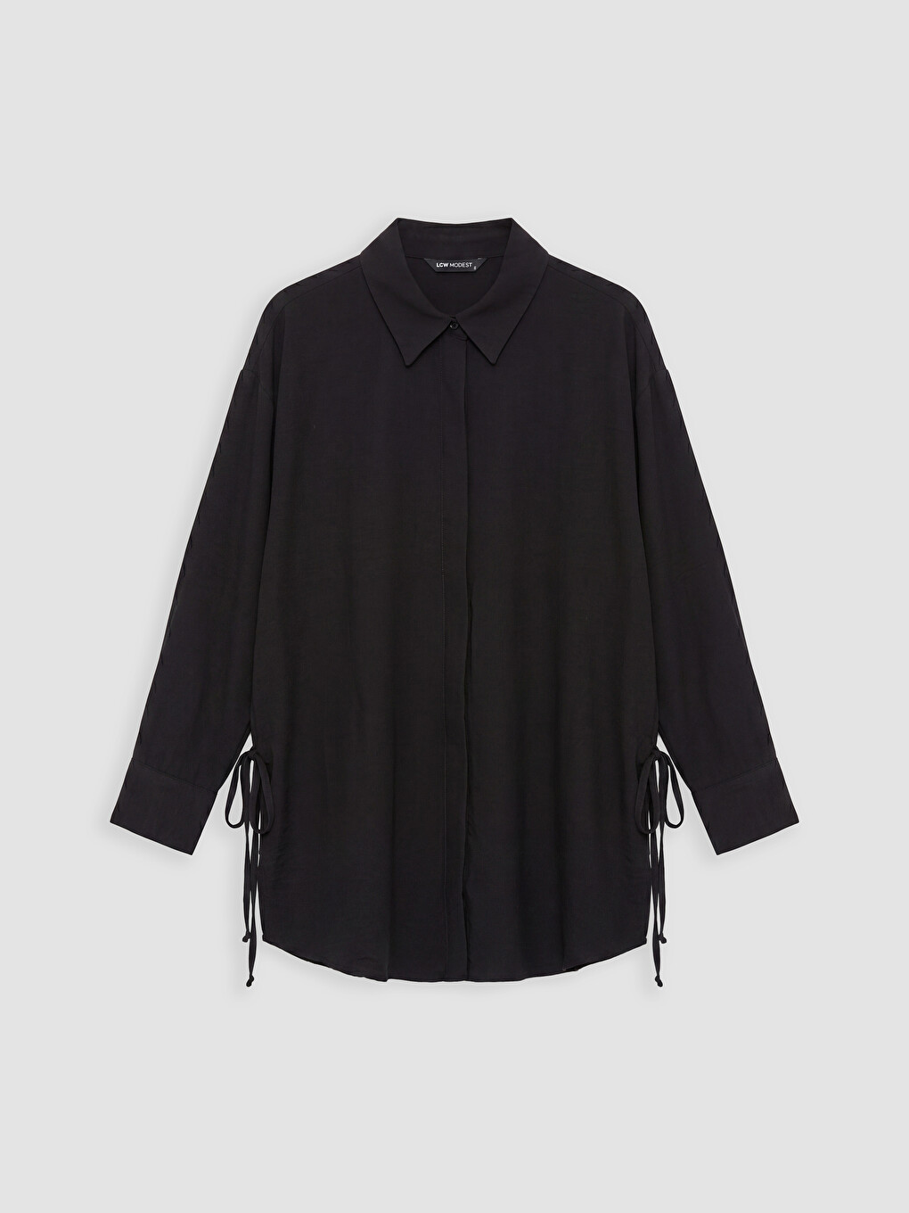 Sides Laced Women's Shirt Tunic-5