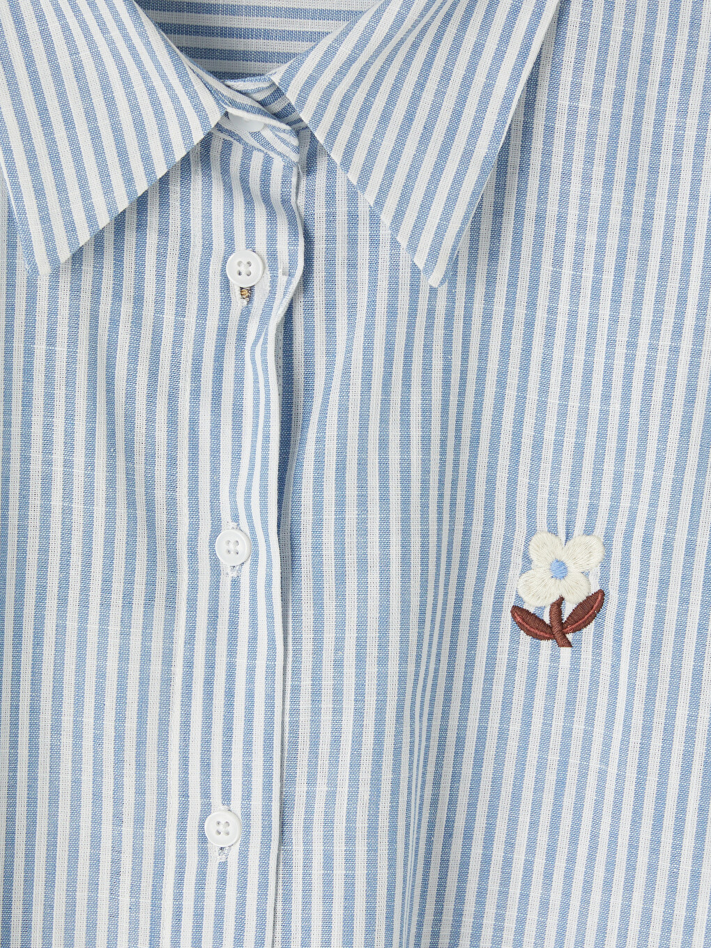 Prugasta Ženska Košulja Tunika-5