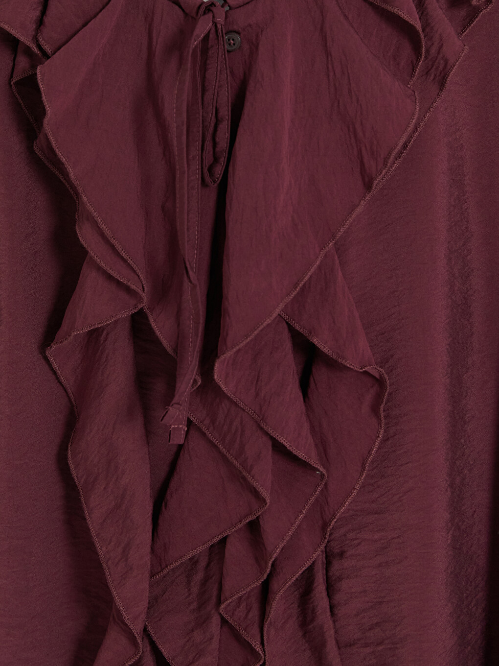 Žena Bordo Bluza-5