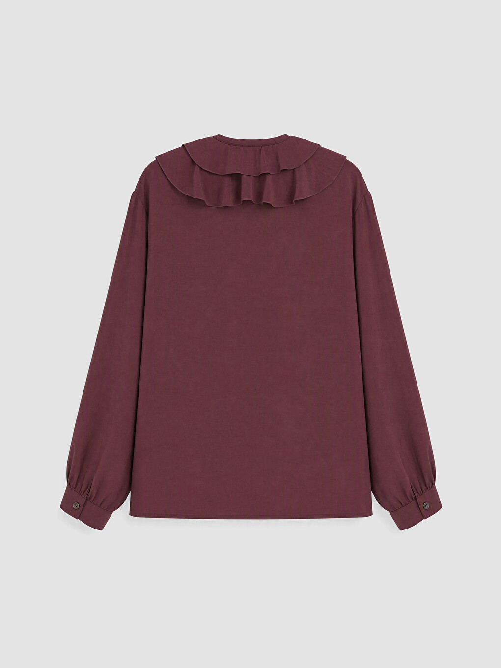 Žena Bordo Bluza-6