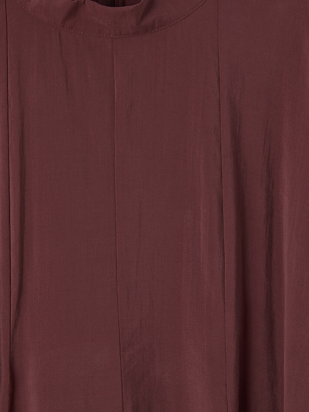 Robe En Mélange De Modal À Col Montant Avec Ceinture À Nouer-6