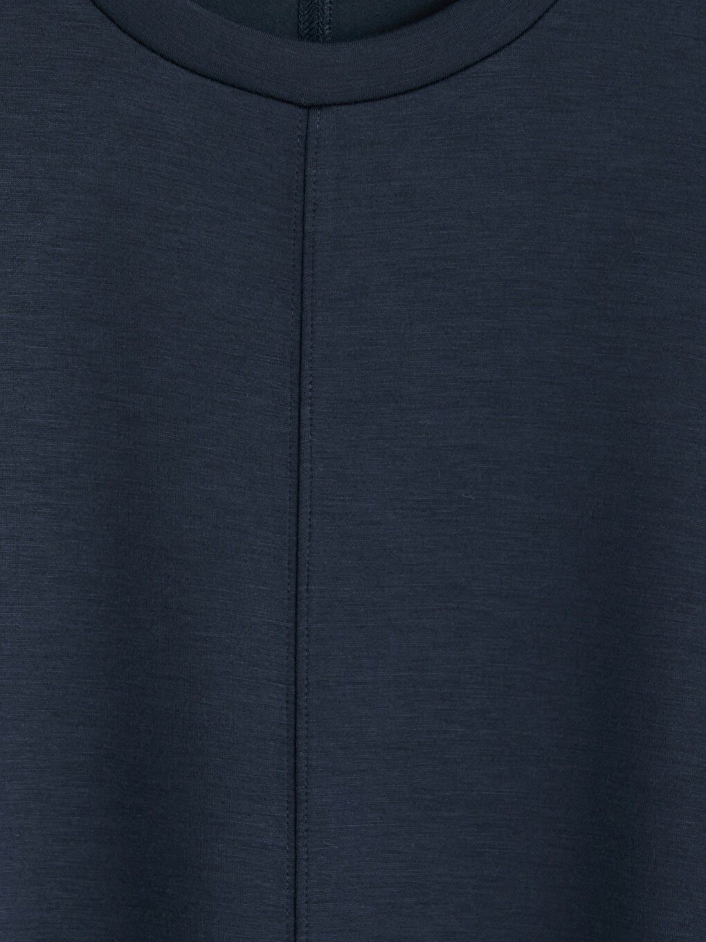Crew Neck A-line Dress-5
