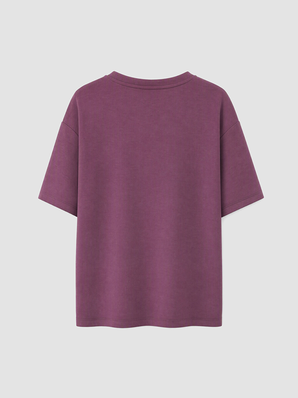 Woman Plum T-shirt-1
