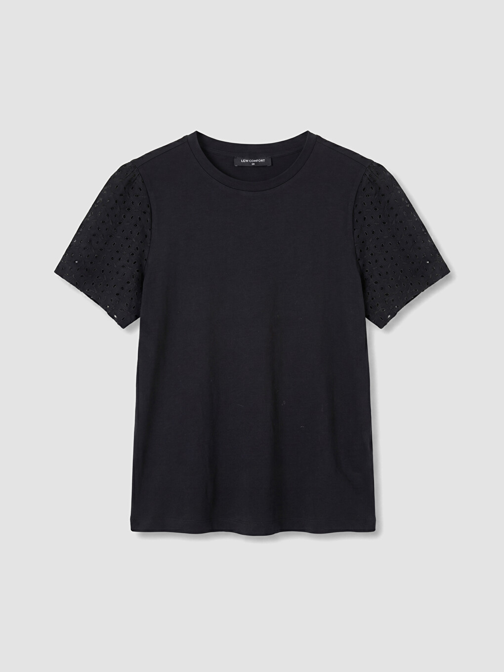 Embroidered 100% Cotton Women's T-shirt-4