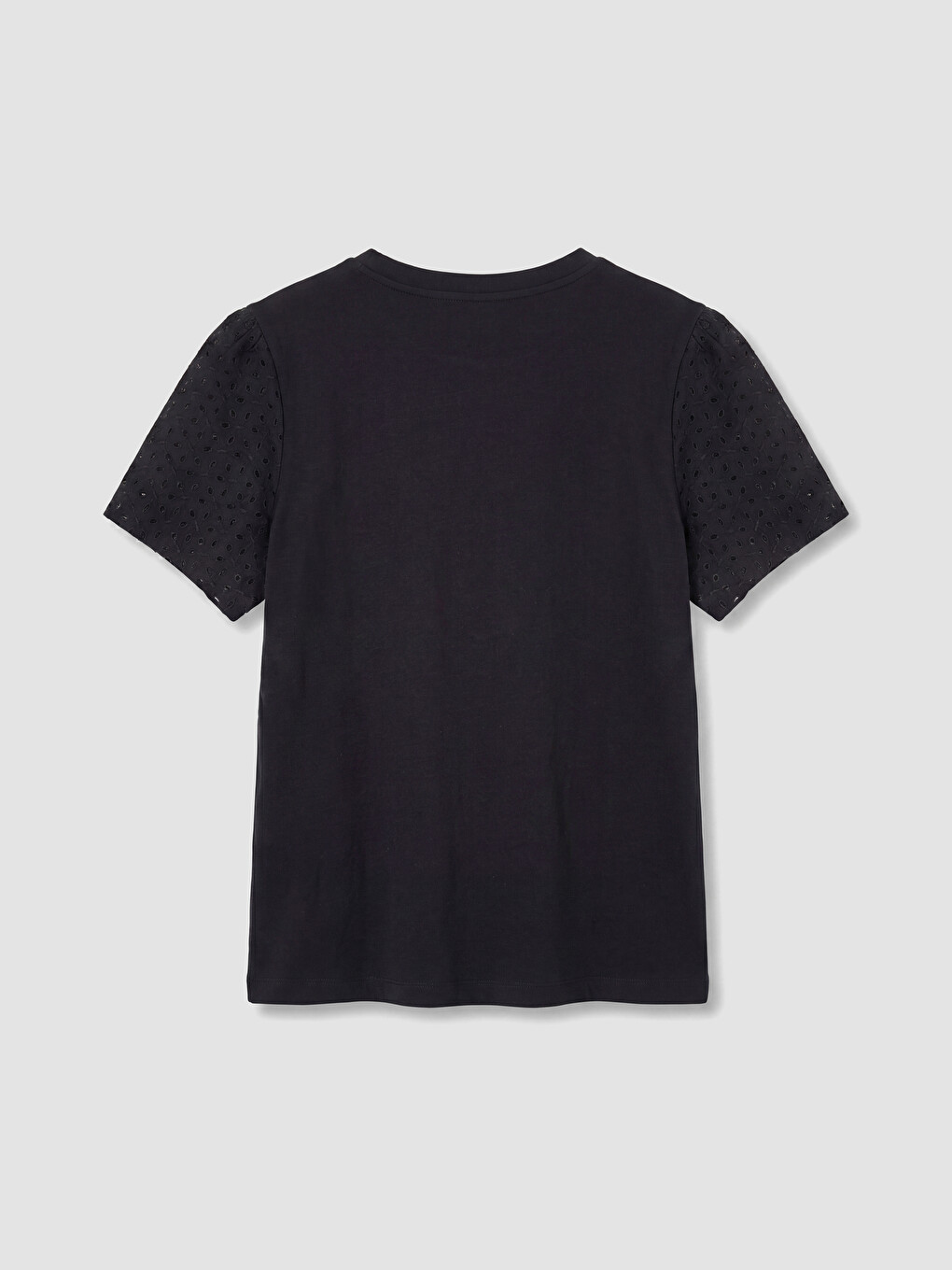 Embroidered 100% Cotton Women's T-shirt-5