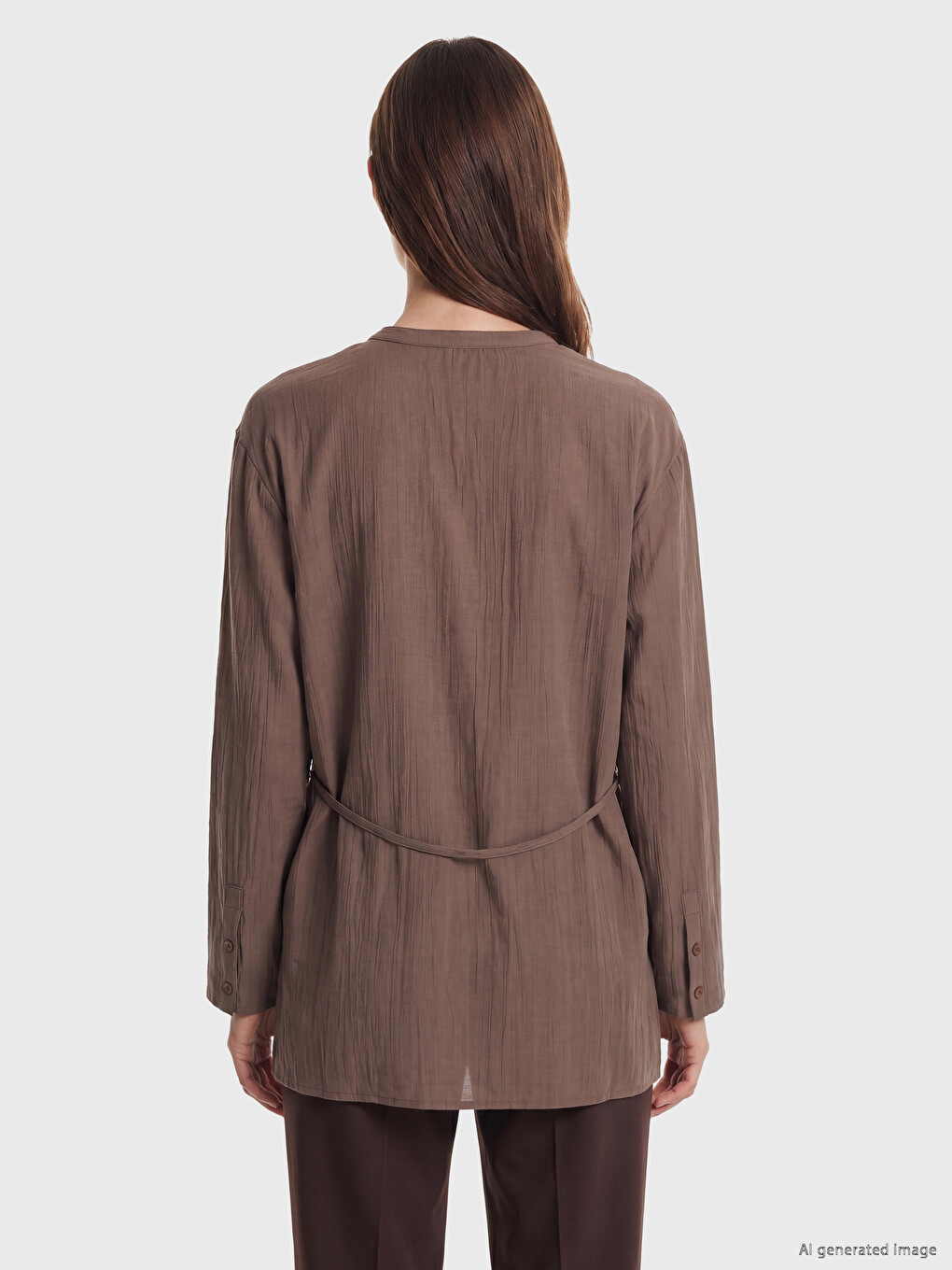 Sash Women's Shirt Tunic-3