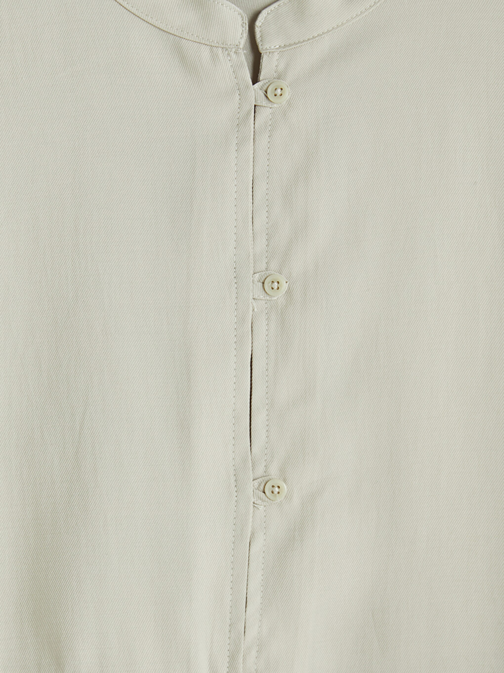 Grandad Collar Oversize Women's Shirt Tunic-5