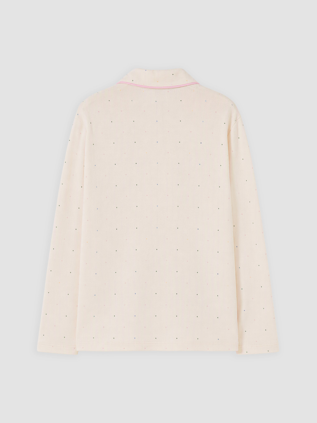 Ensemble De Pyjama Pour Femme À Motifs À Manches Longues Avec Col De Chemise-7
