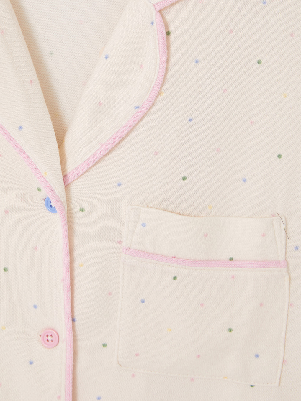 Ensemble De Pyjama Pour Femme À Motifs À Manches Longues Avec Col De Chemise-9