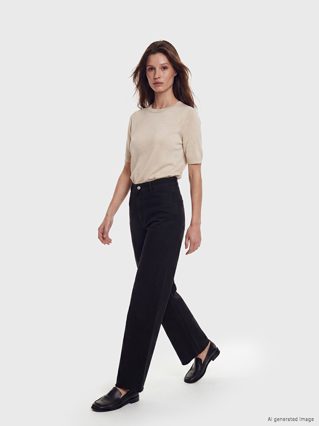Jean Large Femme