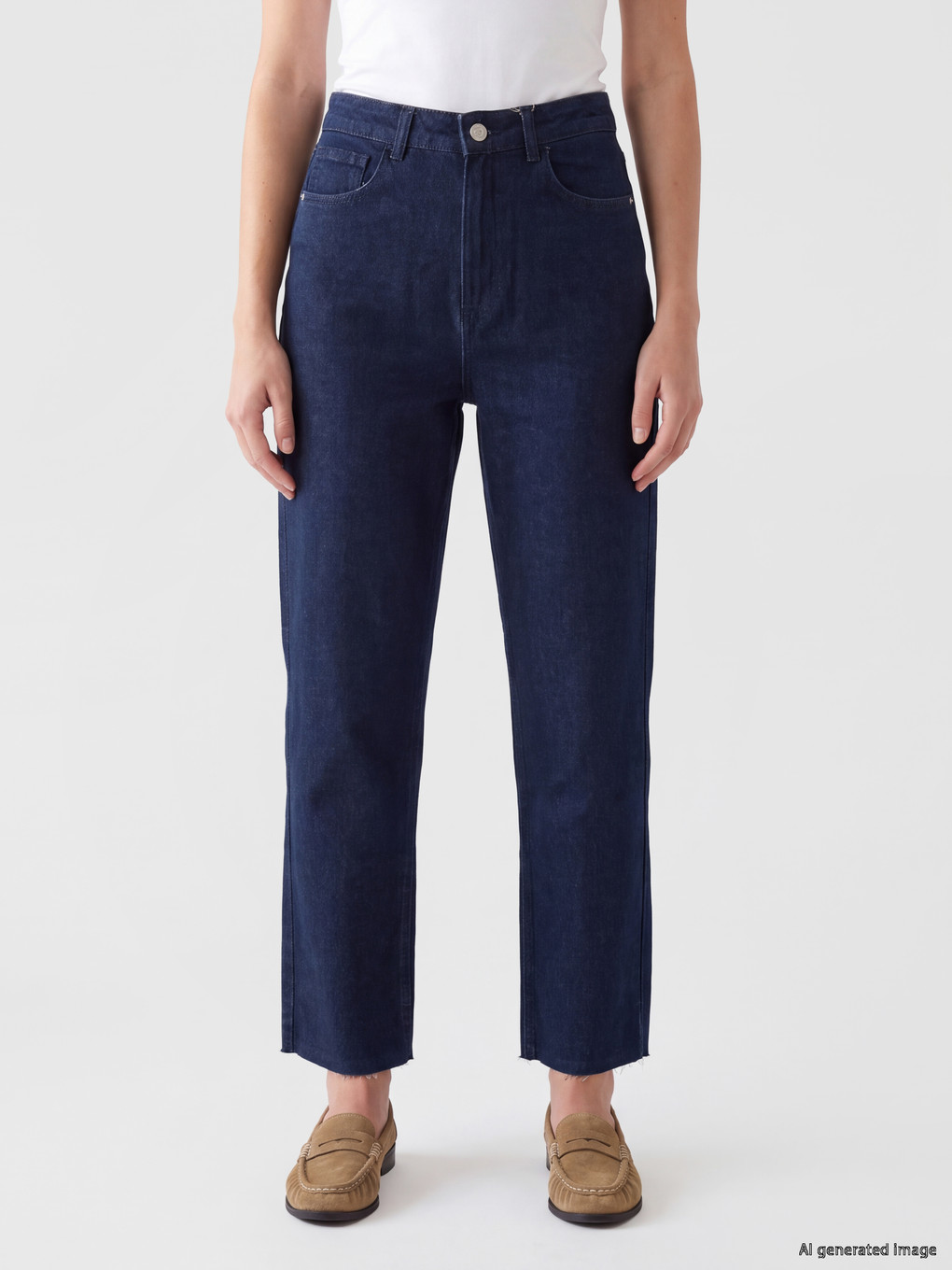 Woman Indigo Jeans-1
