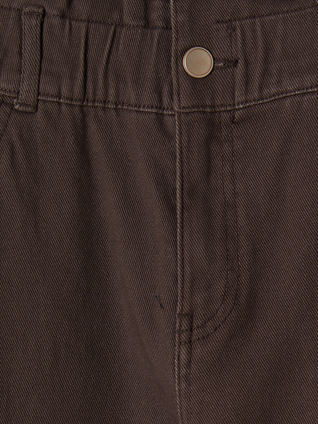 Woman Brown Jeans-5