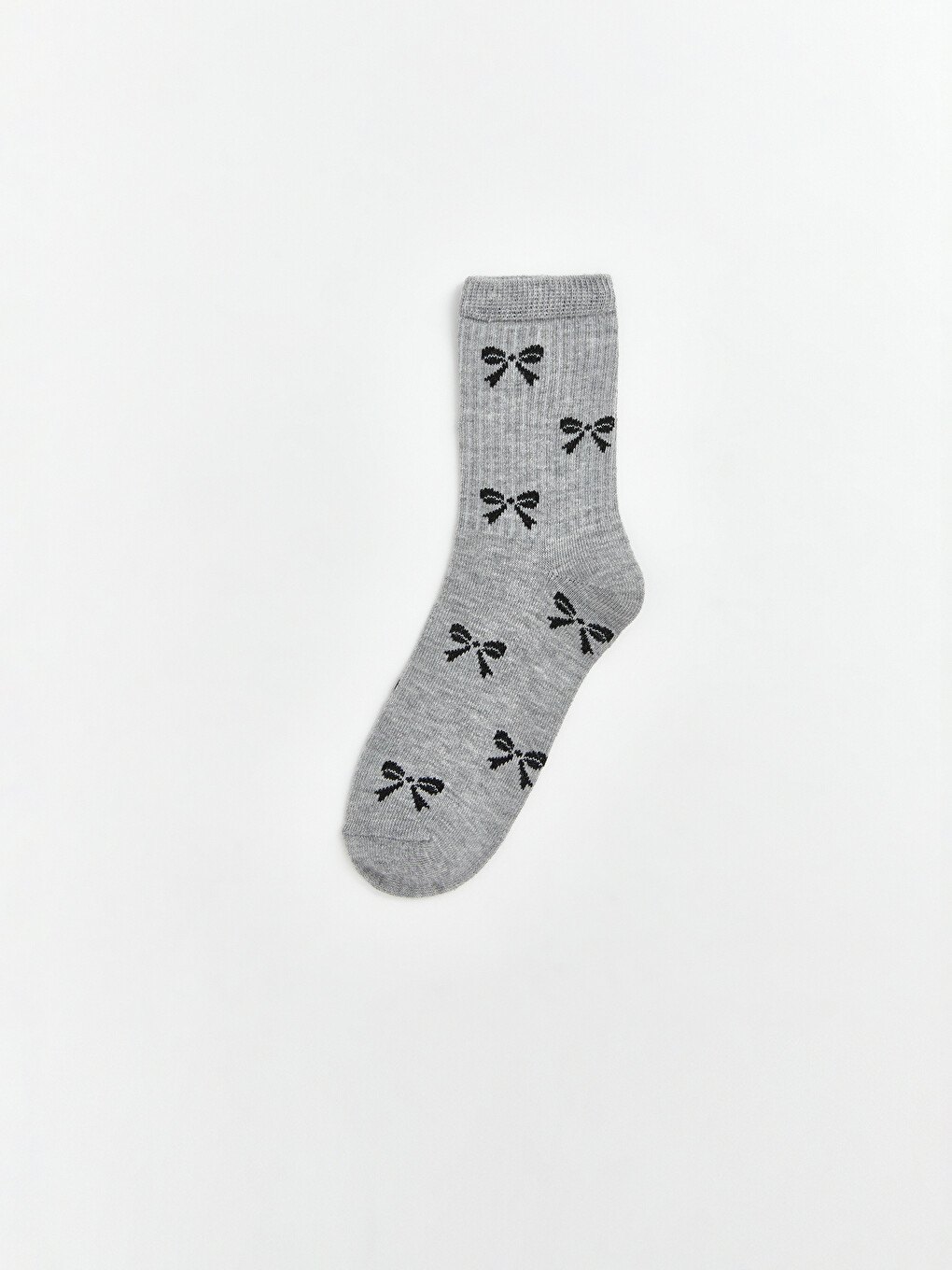 Patterned Girls' Ankle Socks 7 Pack-4