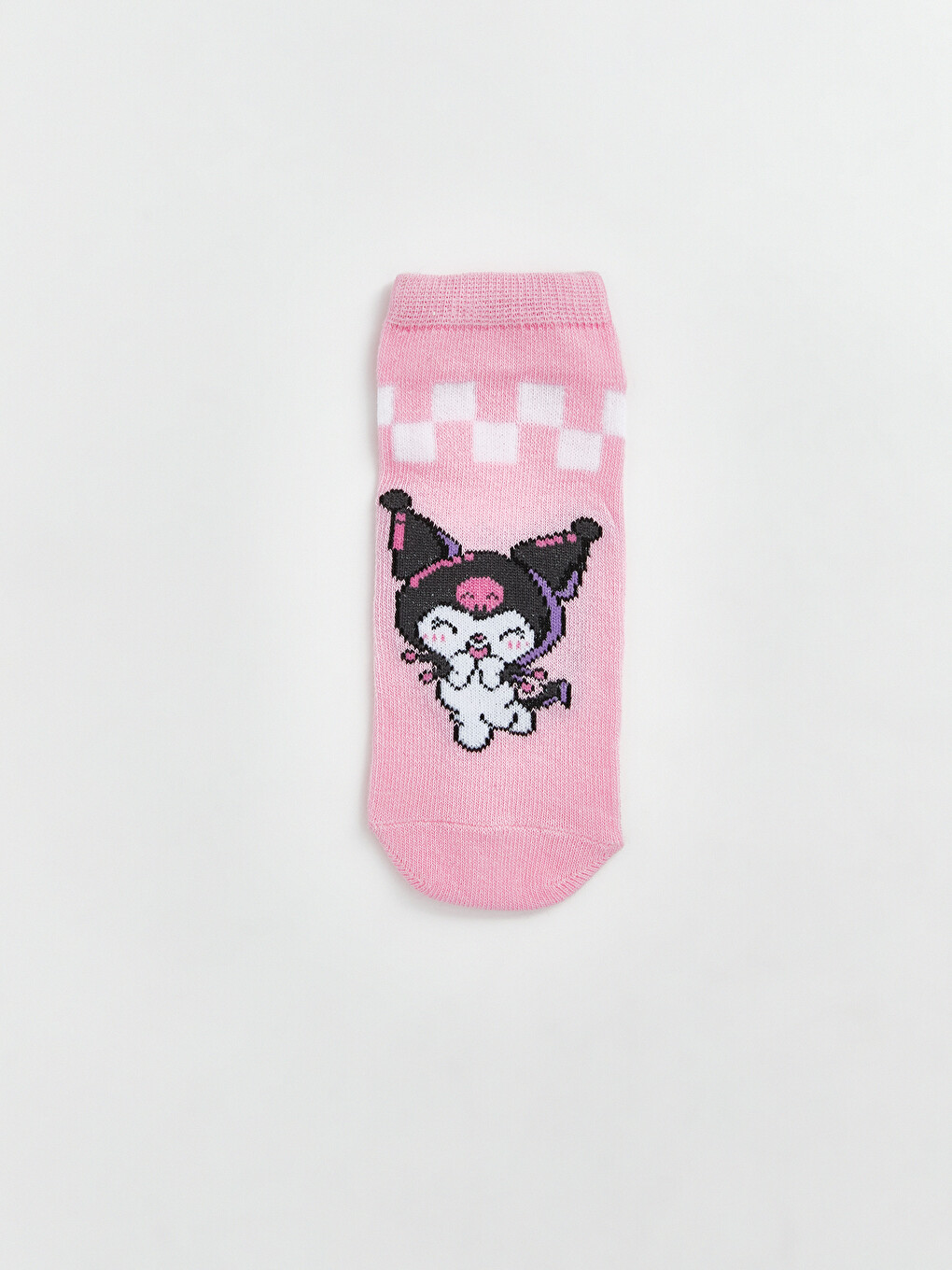 Kuromi Licensed Girls' Trainer Socks 5 Pack-1