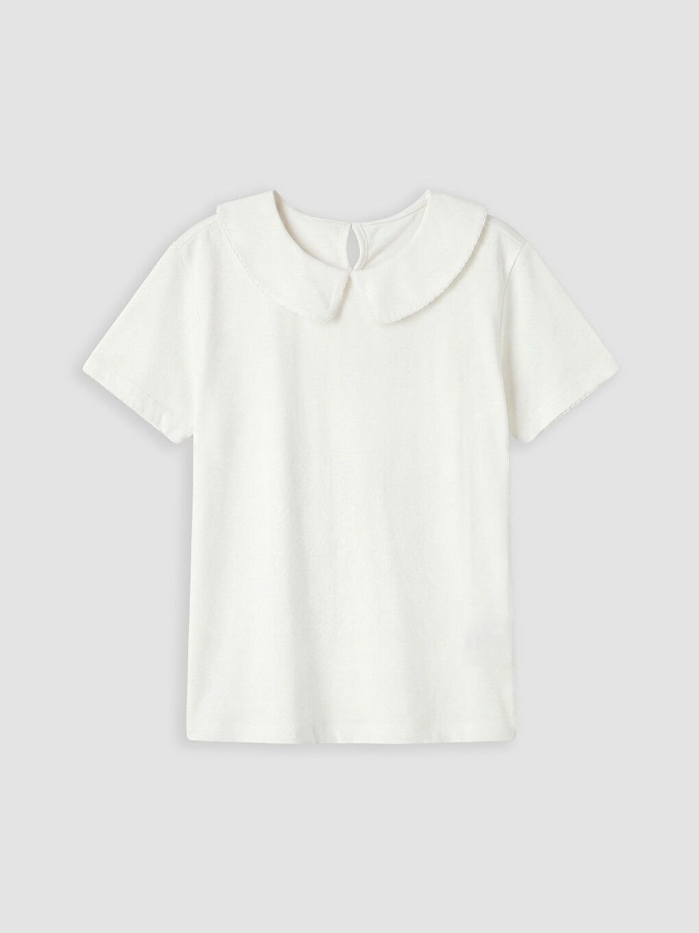 Peter Pan Collar Girls' T-shirt