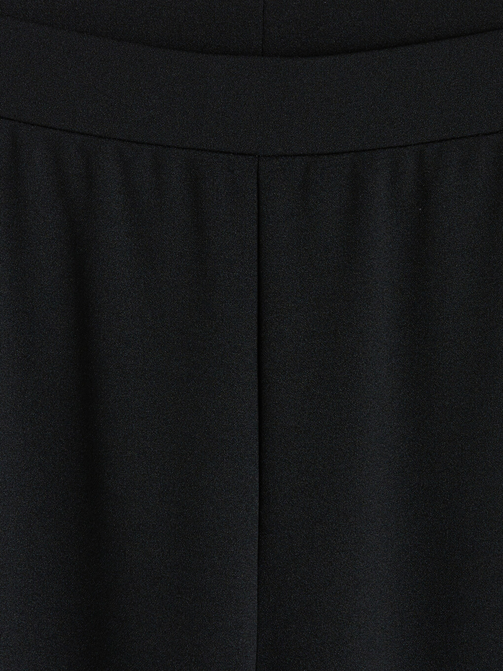 Elastic Waist Women's Crepe Trousers-6
