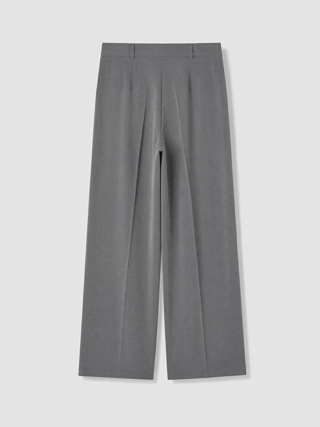 Regular Fit Wide Leg Women's Trousers-4
