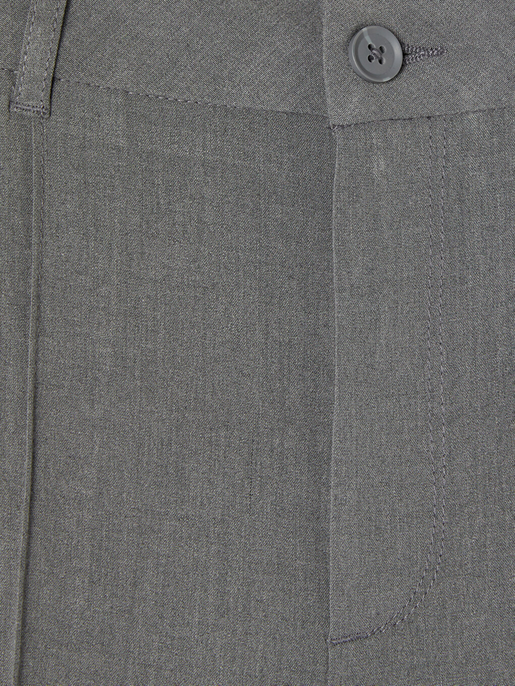 Regular Fit Wide Leg Women's Trousers-5