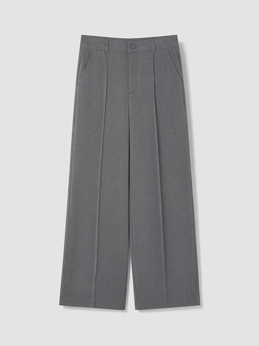 Regular Fit Wide Leg Women's Trousers-6