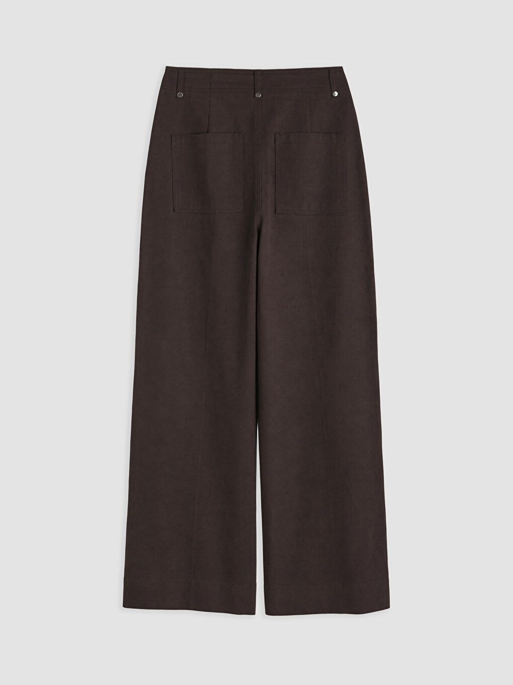 Pantalon Brun Femme-5