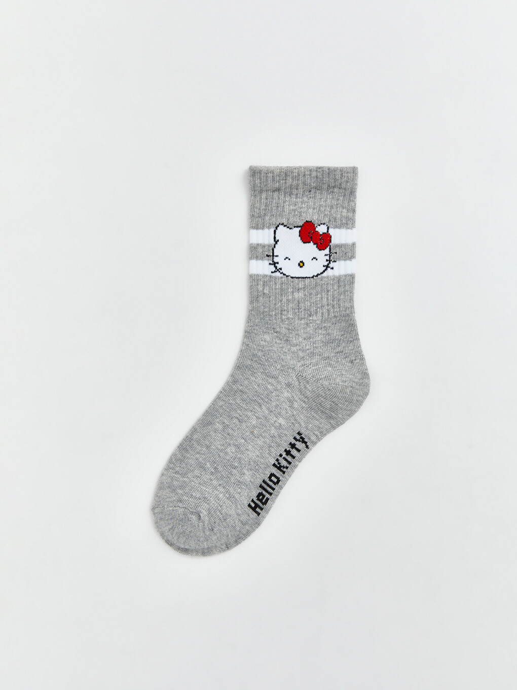 Hello Kitty Desenli Kız Çocuk Soket Çorap 5'li-1
