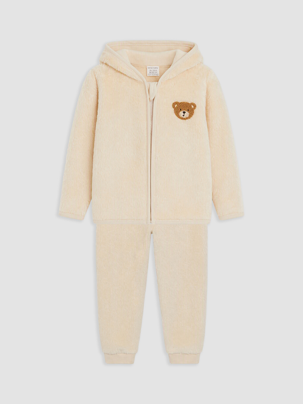 Embroidered Hooded Baby Boys' Set