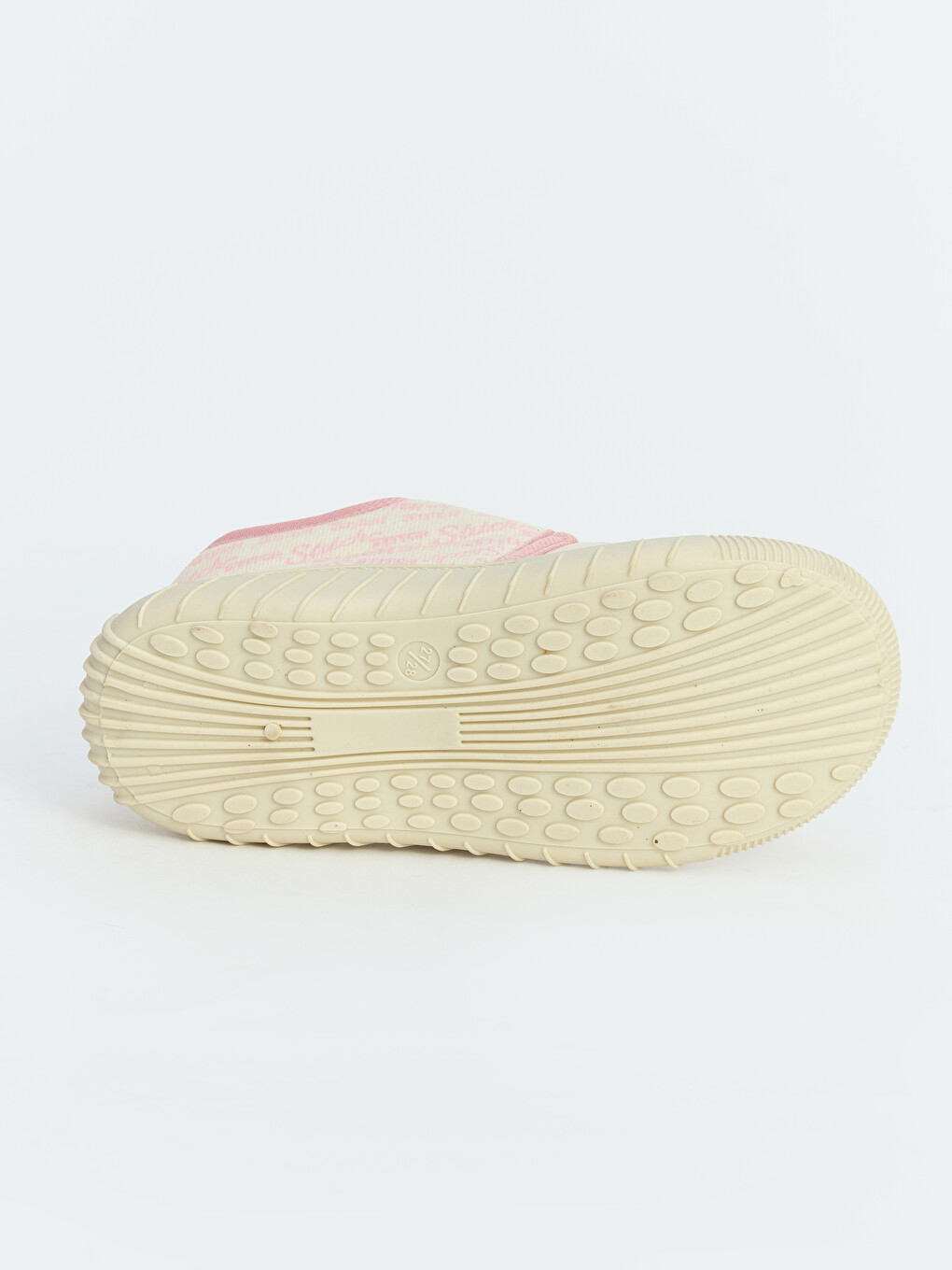 Girl Beige Slipper Boots-1