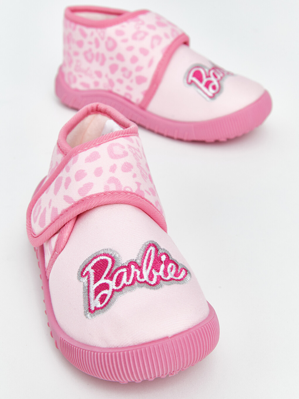 Barbie Printed Girls' Slipper Boots-1